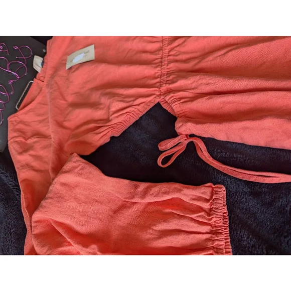 NWT Universal Thread Coral Cut Out Dress L - Picture 2 of 11